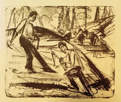 Bahar işi by Ernst Ludwig Kirchner
