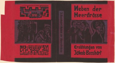 Jacob Bashart: Neben der Hairstrasse (Jacob Bashart: Ner Ana Cadde) by Ernst Ludwig Kirchner