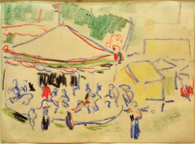 atlıkarınca by Ernst Ludwig Kirchner