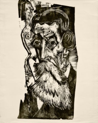 Ludwig Schames Başkanı by Ernst Ludwig Kirchner