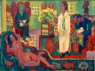Modern Bohem by Ernst Ludwig Kirchner