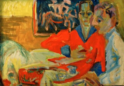 Sabah kahvesi by Ernst Ludwig Kirchner