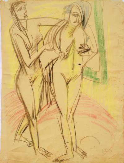 banyodan sonra by Ernst Ludwig Kirchner