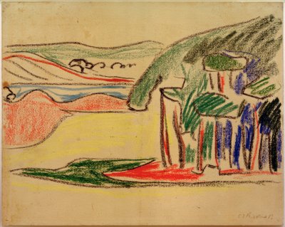 İsimsiz (Moritzburger Teiche) by Ernst Ludwig Kirchner