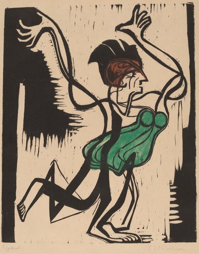 Palucca'da hava durumu by Ernst Ludwig Kirchner
