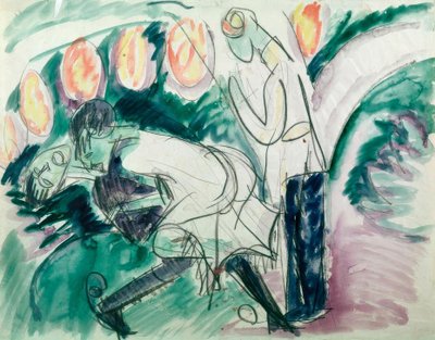 Pandomim III by Ernst Ludwig Kirchner