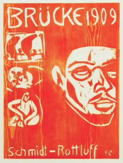 Portre Schmidt-Rottluff by Ernst Ludwig Kirchner