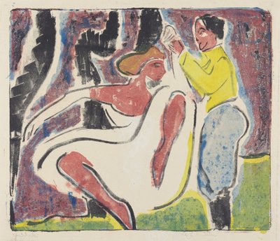 Rus Dansçılar by Ernst Ludwig Kirchner
