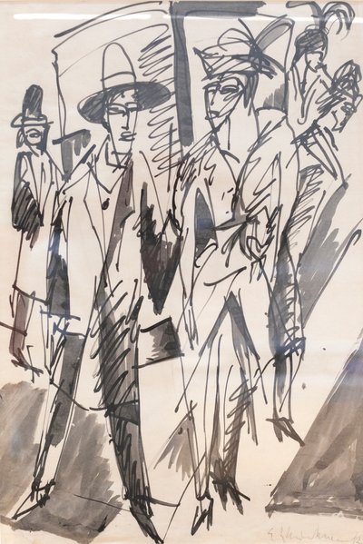 Yol yıldızları by Ernst Ludwig Kirchner