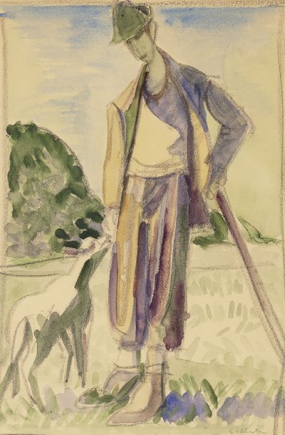 Çoban; Çoban, by Ernst Ludwig Kirchner