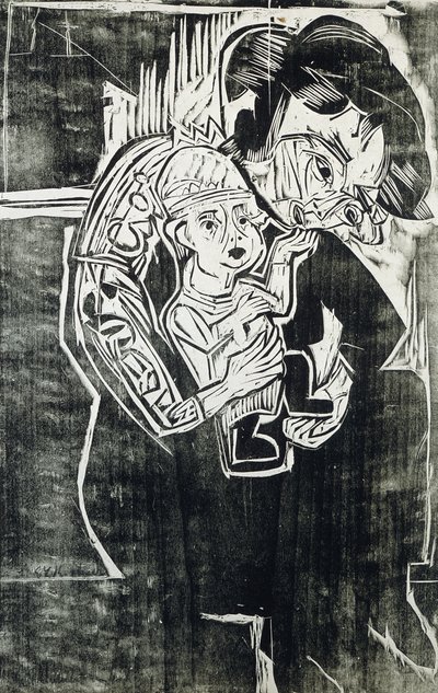 Bilinmeyen resim by Ernst Ludwig Kirchner