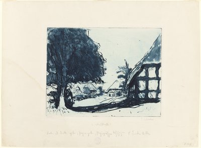 Köy Sokağı by Ernst Ludwig Kirchner