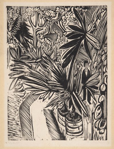 Yeşil Ev. Jena by Ernst Ludwig Kirchner
