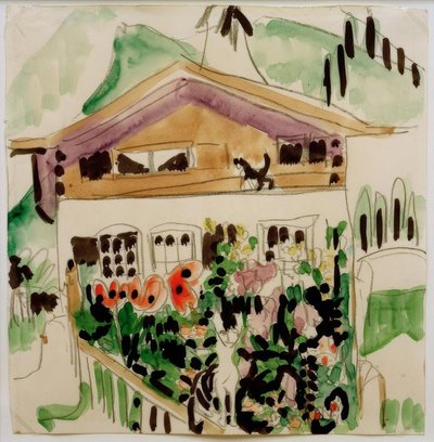 Wildbodenhaus by Ernst Ludwig Kirchner