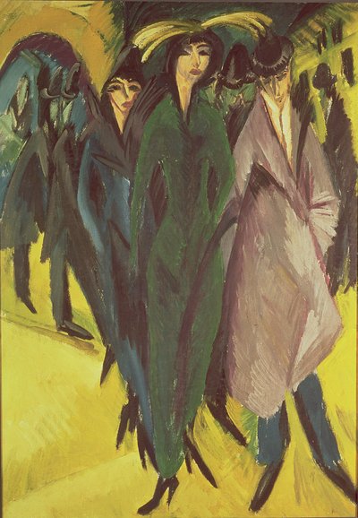 Sokaktaki Kadınlar by Ernst Ludwig Kirchner