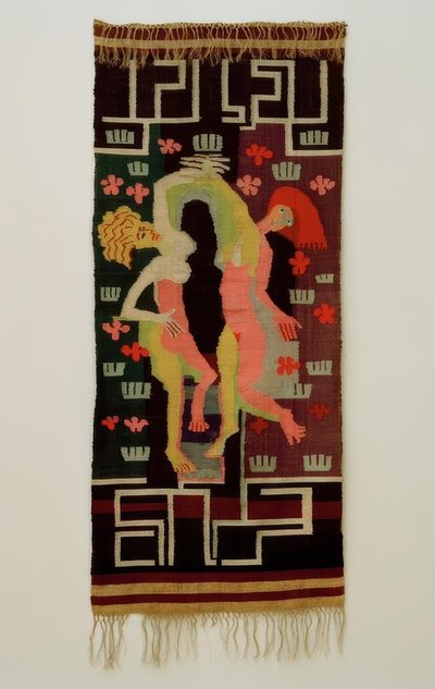 iki dansçı by Ernst Ludwig Kirchner