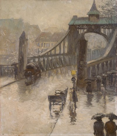 Weser Köprüsü by Ernst Müller-Scheebel