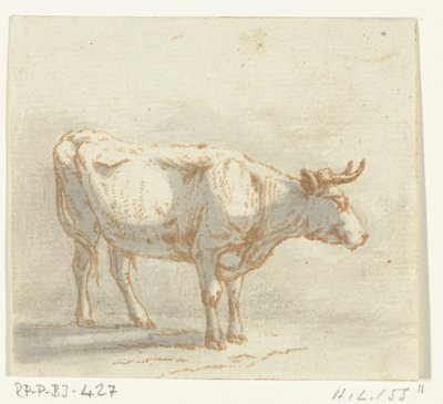 Boğa ayakta, sağa dönük by Ernst Willem Jan Bagelaar