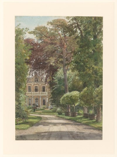 Dış Spaarnhout by Ernst Witkamp (signed by artist)