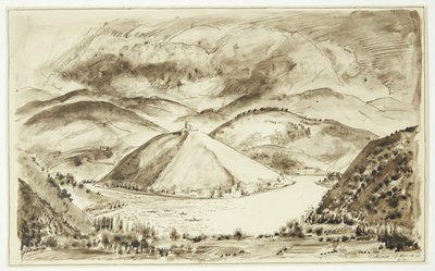 İtalyan manzarası by Ernst Zeuthen
