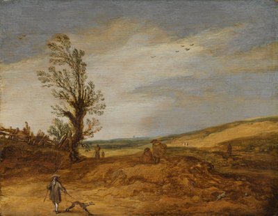 Kum Tepelerinde Bir Görünüm by Esaias van de Velde