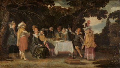 Açık hava partisi by Esaias van de Velde