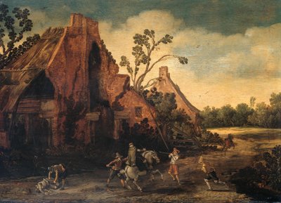 Soygun by Esaias van de Velde
