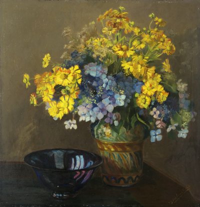 Mavi ve Altın by Esther Barbara Nicloux Kerr