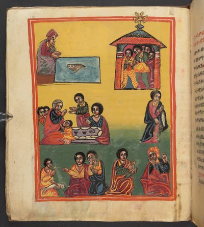 Kutsal Bakire Meryem'in Mucizeleri by Ethiopian School