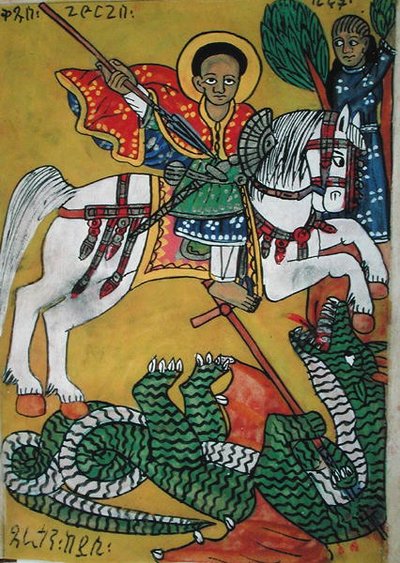 W.951 fol.78r Aziz George ve Ejderha, 