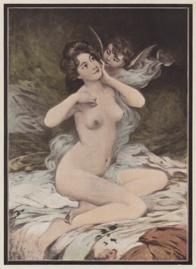 Aşk mesajı (renkli taş) by Etienne Albert Eugene Joannon Navier