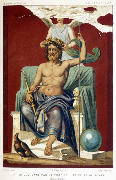 Jüpiter (Zeus), Nicolini tarafından büyütülen Pompeii