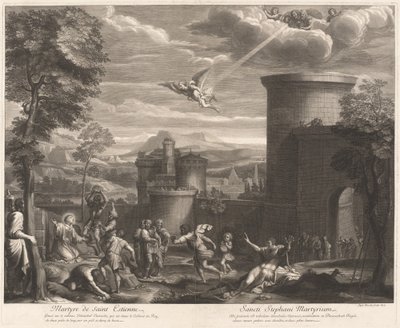 Aziz Estienne Şehitliği (Aziz Sebastian Şehitliği) by Etienne Baudet, after Annibale Carracci