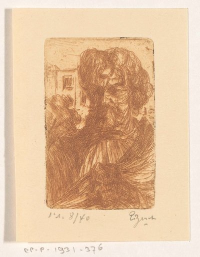 Yahuda (Oberammergau) by Etienne Bosch (signed by artist)
