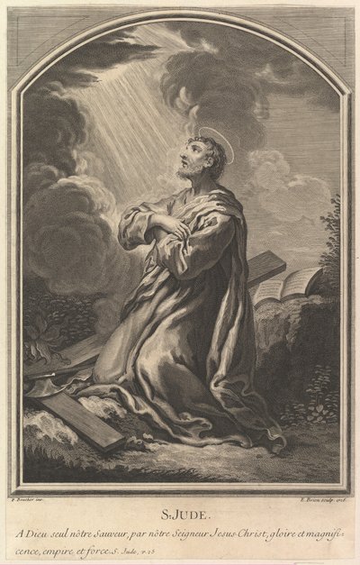 Aziz Jude, 1726. by Etienne Brion