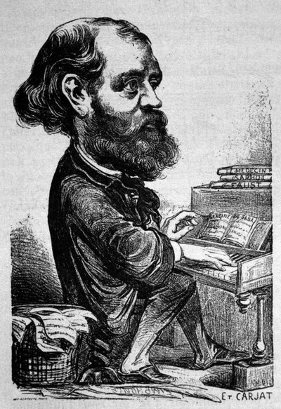 Charles Gounod (1818 - 1893), Fransız besteci, Etienne Carjat