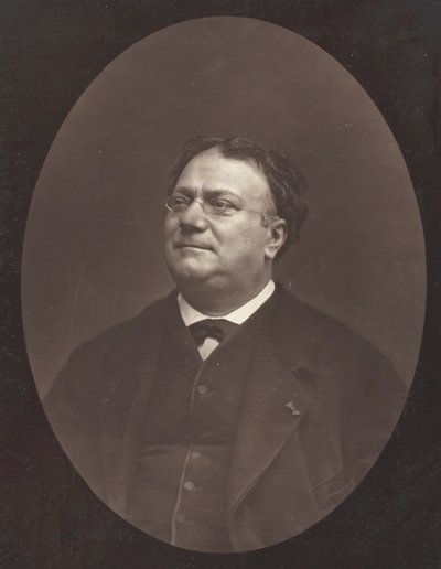 Charles Monselet, c. 1876. by Etienne Carjat