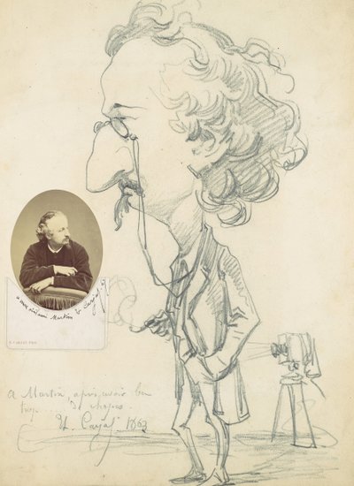 Etienne Carjat, 1870'ler. by Etienne Carjat