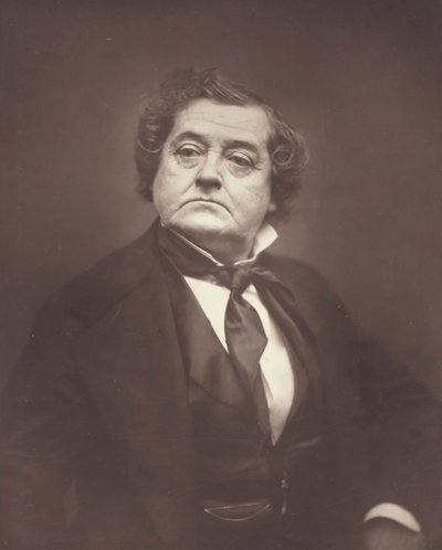 Frédérick Lemaître Fransız aktör ve oyun yazarı, 1800-1976, c. 1876. by Etienne Carjat