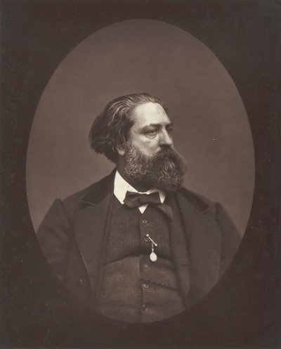 Gustave Aimard, c. 1876. by Etienne Carjat