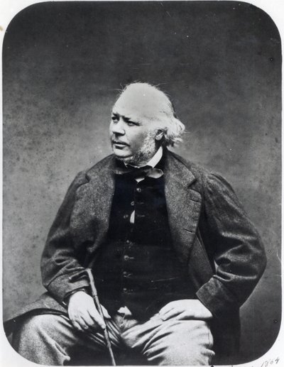 Honore Daumier (1808-79) c.1864 by Etienne Carjat
