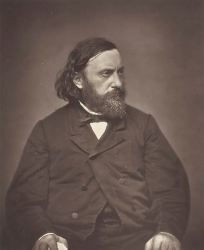 Pierre Dupont, c. 1876. by Etienne Carjat