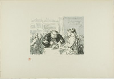 Büyük Sanat Sergisinin Restoranı: Sanat ve pirzola için simbiyotik bir aşk by Etienne Carjat
