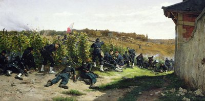 Tirailleurs de la Seine, Rueil-Malmaison Savaşı