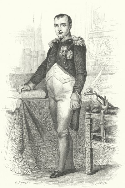 Napolyon I, Fransa İmparatoru by Etienne after Ronjat