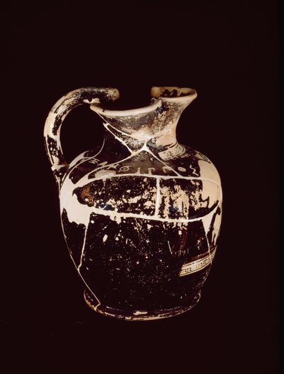 Xanthippos yazıtlı Oenochoe. Valle Trebbia