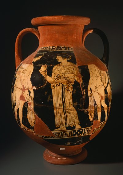 Sommavila Ressamı tarafından nar sunan bir kızla Pelike (yeniden yapılandırılmış). Orvieto