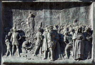 Giordano Bruno tehlikede yandı, Campo de