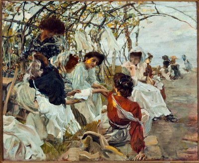 Aşk Sayfaları (tuval üzerine yağlı boya by Ettore Tito