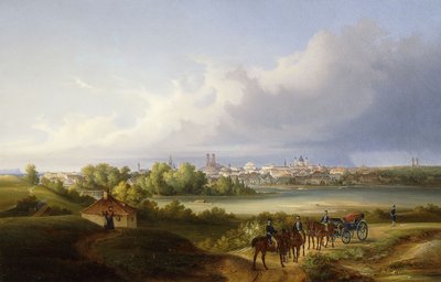 Münih ve Isar Nehri